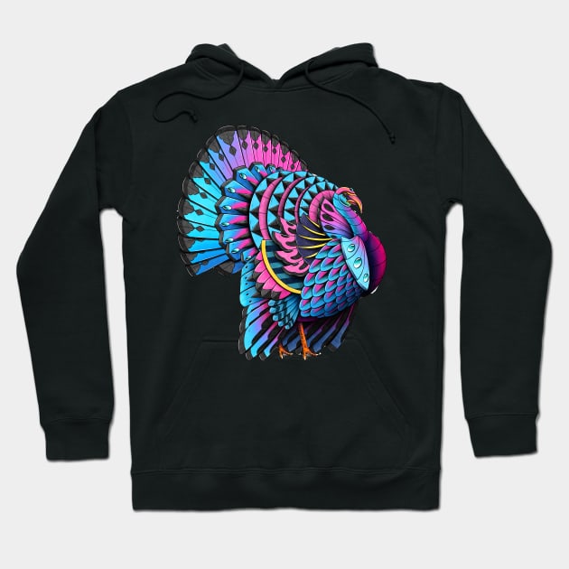 Turkey Hoodie by Psydrian